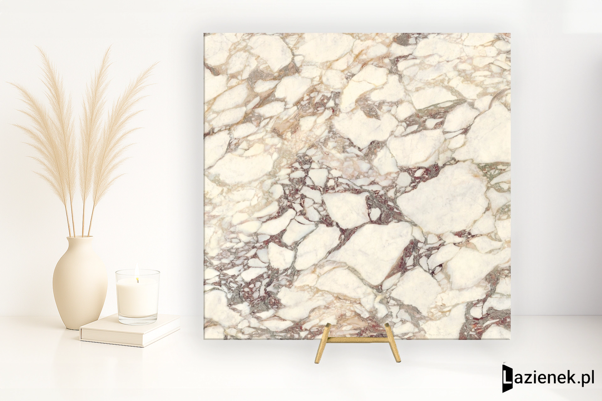 Graniti Fiandre Marmi Maximum Breccia Mirabile polerowana 150x150 cm gr. 6 mm - płytka rektyfikowana / MML14461515